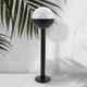 stalp decorativ gradina, stalp iluminat exterior 80cm, stalpi gradina, iluminat exterior, stalpi moderni, stapi glob gradina, led-box.ro