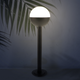 stalp decorativ gradina, stalp iluminat exterior 80cm, stalpi gradina, iluminat exterior, stalpi moderni, stapi glob gradina, led-box.ro
