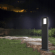 Stalp LED iluminat ornamental Malta, 50cm, 6W/230V IP54, negru-led-box.ro