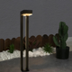 stalp din aluminiu cu incarcare solara pentru exterior, led-box.ro