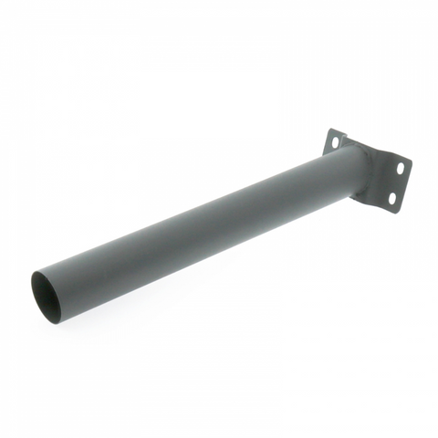 Stâlp metalic 60mm pentru lampă stradală montat pe perete, led-box.ro