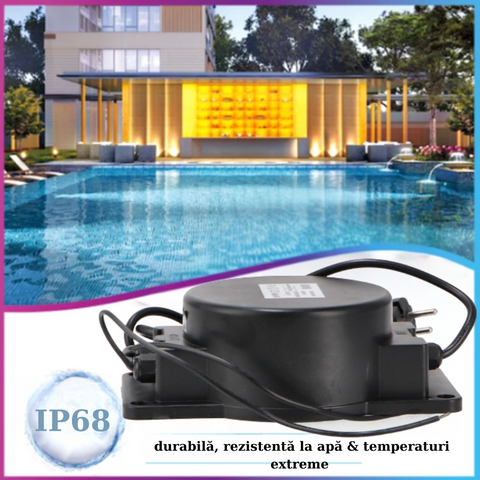 Sursă alimentare clasa II pentru echipamente de piscină