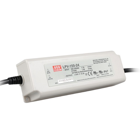 sursa de alimentare, Mean Well, LPV-150-24, sisteme de supraveghere, iluminat LED, sursa tensiune Mean Well, sursa alimentare profesionala, sursa alimentare 150w, Sursa de alimentare 24V/6.3A, sursa alimentare ip67, sursa led profesionala, led-box.ro