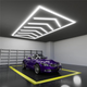 Tavan LED HoneyComb 384W cu flux luminos 46.080 lm și unghi 180°
