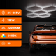 Tavan LED panouri Honey Comb 192w, 6500k, putere 192W, led-box.ro