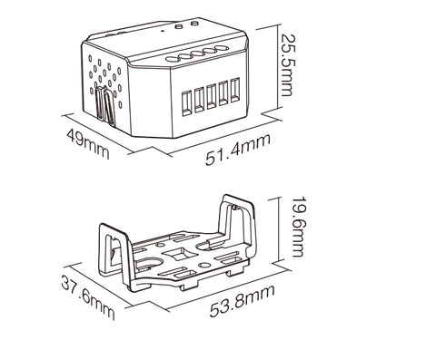 dimmer triax tri-c1wr miboxer 