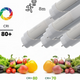 Tub led T8 din aluminiu cu senzor de miscare, detectare miscare 8 metri, led-box.ro