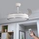 ventilator tavan, ventilator cu lustra CCT, lustra cu ventilator si telecomanda, corp iluminat cu ventilator, lustra led cu ventilator i telecomanda, ventilator tavan silentios, led-box.ro