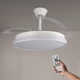ventilator tavan, ventilator cu lustra CCT, lustra cu ventilator si telecomanda, corp iluminat cu ventilator, lustra led cu ventilator si telecomanda, ventilator tavan silentios, led-box.ro
