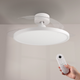 ventilator tavan, ventilator cu lustra CCT, lustra cu ventilator si telecomanda, corp iluminat cu ventilator, lustra led cu ventilator si telecomanda, ventilator tavan silentios, led-box.ro
