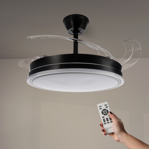 ventilator de tavan, ventilator plafon, ventilator cu telecomanda, ventilatoare tavan, ventilator Dedeman, ventilatoare tavan ieftine, ventilator tavan camera, ventilatoare pentru tavan living, led-box.ro
