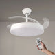 ventilator tavan, ventilator cu lustra CCT, lustra cu ventilator si telecomanda, corp iluminat cu ventilator, lustra led cu ventilator i telecomanda, ventilator tavan silentios, led-box.ro