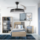 ventilator de tavan, ventilator plafon, ventilator cu telecomanda, ventilatoare tavan, ventilator Dedeman, ventilatoare tavan ieftine, ventilator tavan camera, ventilatoare pentru tavan living, led-box.ro
