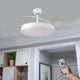 ventilator tavan, ventilator cu lustra CCT, lustra cu ventilator si telecomanda, corp iluminat cu ventilator, lustra led cu ventilator i telecomanda, ventilator tavan silentios, led-box.ro
