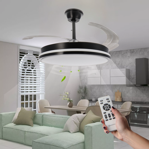 ventilator de tavan, ventilator plafon, ventilator cu telecomanda, ventilatoare tavan, ventilator Dedeman, ventilatoare tavan ieftine, ventilator tavan camera, ventilatoare pentru tavan living, led-box.ro
