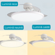 ventilator tavan, ventilator cu lustra CCT, lustra cu ventilator si telecomanda, corp iluminat cu ventilator, lustra led cu ventilator si telecomanda, ventilator tavan silentios, led-box.ro
