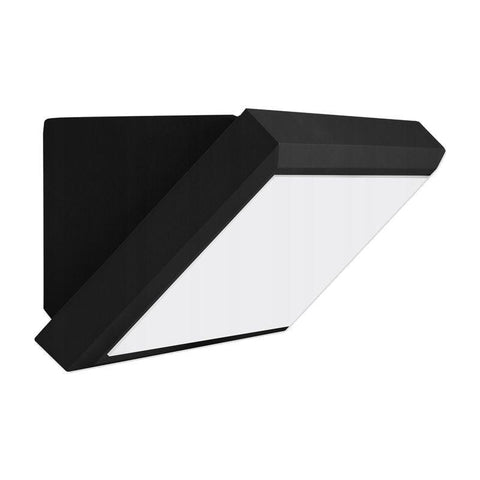 Aplica iluminat cu LED 12W Ferra IP65, culoare negru-led-box.ro