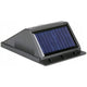 Aplica solara LED cu senzor 20xSMD 3W IP65 6000K, alb rece - led-box.ro