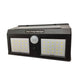 Aplica solara LED cu senzor incorporat 5W IP65, lumina rece - led-box.ro