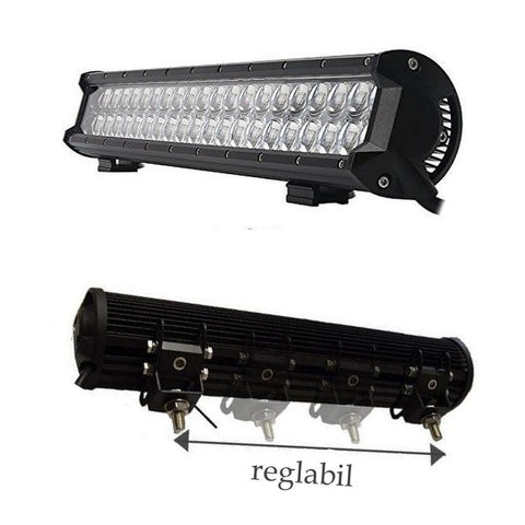 LED bar 324W, LED light bar, lumini LED bar, bare LED pentru mașini, bare luminoase LED, bara led cu doua faze, bara led 127cm, led-box.ro 