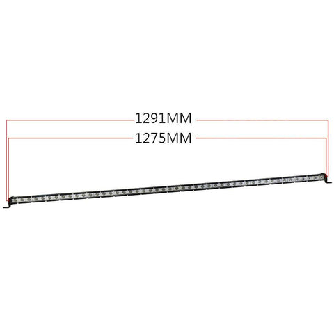 LED bar 144W, LED light bar, lumini LED bar, bare LED pentru mașini, bare luminoase LED, bara led cu doua faze, bara led 128cm,  led-box.ro