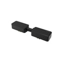 conector sina magnetica, accesorii sina magnetica, conectori sine magnetice, conector negru, conector drept, conector 48v, led-box.ro