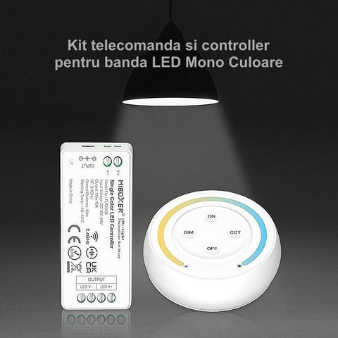 Controller cu telecomanda FUT036SA Mi-Light pentru banda MONO-led-box.ro
