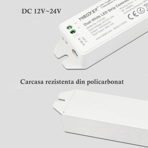 Controller cu Telecomanda FUT040 Mi-Light pentru banda LED dual white-led-box.ro
