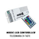 Controller Banda LED RGB Music cu Telecomanda 24T-led-box.ro