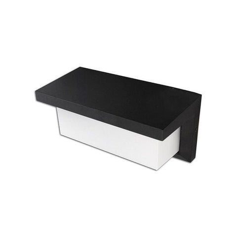 Detaliu carcasă negru mat RAL 9004, aplica LED IP54