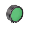 Filtru verde mijlociu, pentru lanterna Olight Warrior Turbo X 