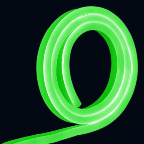 Furtun Neon FLEX LED Verde 230V pentru exterior