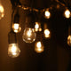 Ghirlanda luminoasa LED cu pendule, interconectabila, 20m cu 20 becuri E27, lumina calda-led-box.ro