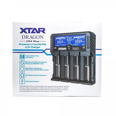 Incarcator universal Xtar VP4 Dragon, functie de reparare celule - led-box.ro