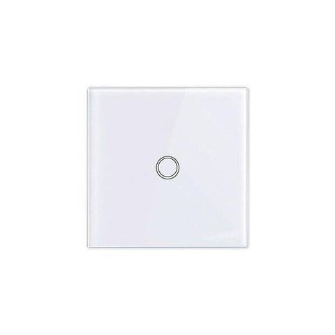 Intrerupator Touch Simplu Smart Home, alb-led-box.ro
