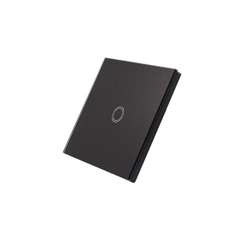 Intrerupator Touch Simplu Smart, negru-led-box.ro