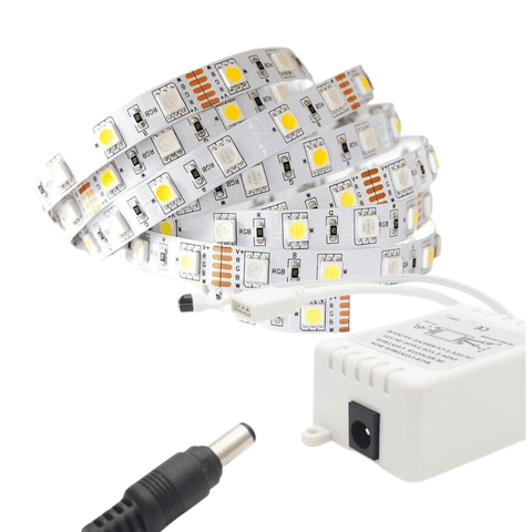 kit banda LED, banda LED RGBW, kit banda led 25m, banda 12v, banda rgbw 25m, kit banda 5050, kit banda led cu telecomanda, banda led dedeman, led-Box.ro