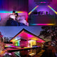 Kit banda LED Smart RGB, Bluetooth, telecomanda si adaptor, 10m-led-box.ro
