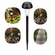 Lampa LED incarcare solara 0,06W IP44, H35.5 cm - led-box.ro