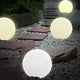 lampa sferica alb, bila luminoasa 35cm, iluminat gradina, lampa glob, corpuri iluminat terasa, glob iluminat gradina, lampi pentru terase, iluminare curte, lampi gazon, lampi globuri, lumini pentru terase, iluminat curte si gradina, bile luminoase gradina, lampi de terasa, led-box.ro