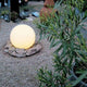 lampa sferica alb, bila luminoasa 35cm, iluminat gradina, lampa glob, corpuri iluminat terasa, glob iluminat gradina, lampi pentru terase, iluminare curte, lampi gazon, lampi globuri, lumini pentru terase, iluminat curte si gradina, bile luminoase gradina, lampi de terasa, led-box.ro