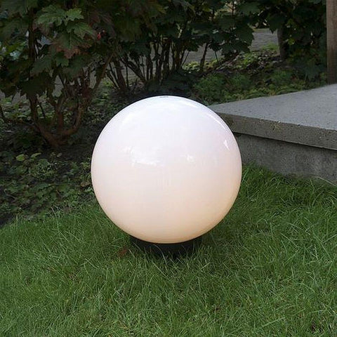 Lampa LED sferica, diametru 35 cm, IP65, culoare alb - led-box.ro