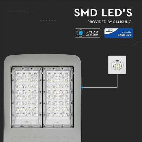 Lampa Stradala LED Chip Samsung 100W 140 lm 5700K driver Inventronics - led-box.ro