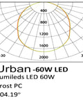 Lampa stradala Urban 60W, Philips Lumileds SMD 3030 160Lm-W - led-box.ro
