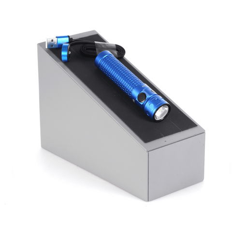 Lanterna LED de buzunar  OLIGHT BATON PRO, albastru-led-box.ro