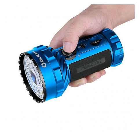 Lanterna LED Olight X7R Marauder 2, albastru-led-box.ro