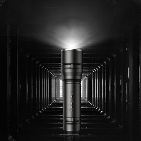 Lanterna LED reincarcabila Superfire S33-A, 124 lumeni, 220m, negru-led-box.ro