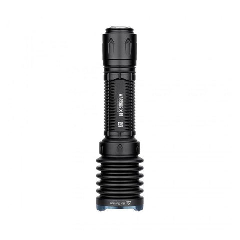 Lanterna Warrior X3, lanterna cu insertii zirconiu pentru spart geamuri, lanterna cu inel autoaparare, lanterna profesionala, lanterna puternica, lanterna reincarcabila, led-box.ro