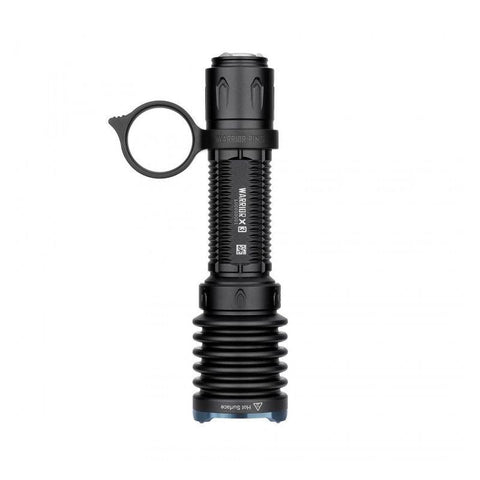 Lanterna Warrior X3, lanterna cu insertii zirconiu pentru spart geamuri, lanterna cu inel autoaparare, lanterna profesionala, lanterna puternica, lanterna reincarcabila, led-box.ro