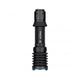 Lanterna Warrior X3, lanterna cu insertii zirconiu pentru spart geamuri, lanterna cu inel autoaparare, lanterna profesionala, lanterna puternica, lanterna reincarcabila, led-box.ro